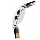 Buy Shop Daniel Wellington Dapper Reading White Dial Black Leather Strap Watch For Men - DW00100108 USA Online
