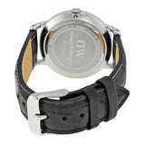 Buy Shop Daniel Wellington Dapper Reading Quartz White Dial Black Leather Strap Watch For Women - DW00100117 USA Online