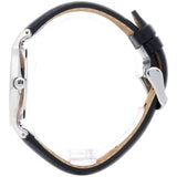 Buy Shop Daniel Wellington Dapper Sheffield White Dial Black Leather Strap Watch For Women - DW00100096 USA Online