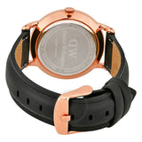 Buy Shop Daniel Wellington Dapper Sheffield White Dial Black Leather Strap Watch For Men - DW00100092 USA Online