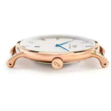 Buy Shop Daniel Wellington Dapper St Mawes White Dial Brown Leather Strap Watch For Men - DW00100083 USA Online