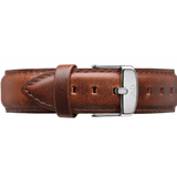 Buy Shop Daniel Wellington Dapper St Mawes White Dial Brown Leather Strap Watch For Men - DW00100087 USA Online