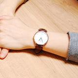 Buy Shop Daniel Wellington Dapper St Mawes White Dial Brown Leather Strap Watch For Women - DW00100091 USA Online