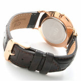 Buy Shop Daniel Wellington Dapper York White Dial Brown Leather Strap Watch For Men - DW00100085 USA Online