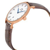 Buy Shop Daniel Wellington Dapper York White Dial Brown Leather Strap Watch For Men - DW00100085 USA Online