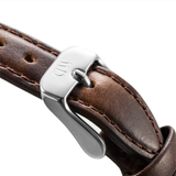 Buy Shop Daniel Wellington Classy Bristol White Dial Brown Leather Strap Watch For Women - DW00100070 USA Online