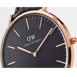 Buy Shop Daniel Wellington Classic Cornwall Black Dial Black NATO Strap Watch For Women - DW00100150 USA Online