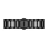 Buy Shop Daniel Wellington Iconic Chronograph Black Dial Black Steel Strap Watch For Men - DW00100642 USA Online