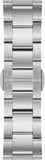 Buy Shop Daniel Wellington Iconic Chronograph Link Blue Dial Silver Steel Strap Watch For Men - DW00100644 USA Online