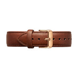 Buy Shop Daniel Wellington Iconic Chronograph St Mawes Brown Dial Brown Leather Strap Watch For Men - DW00100640 USA Online