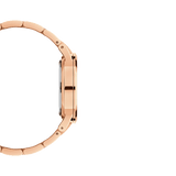 Buy Shop Daniel Wellington Iconic Link Analog Black Dial Rose Gold Steel Strap Watch For Women - DW00100214 USA Online