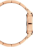 Buy Shop Daniel Wellington Iconic Link Analog Black Dial Rose Gold Steel Strap Watch For Women - DW00100214 USA Online