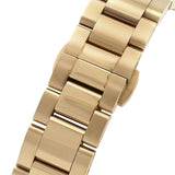 Buy Shop Daniel Wellington Iconic Link Black Dial Rose Gold Steel Strap Watch For Men - DW00100344 USA Online