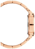 Buy Shop Daniel Wellington Iconic Link Black Dial Rose Gold Steel Strap Watch for Women - DW00100212 USA Online