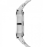 Buy Shop Daniel Wellington Iconic Link Black Dial Silver Steel Strap Watch for Women - DW00100204 USA Online