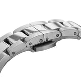 Buy Shop Daniel Wellington Iconic Link Black Dial Silver Steel Strap Watch For Women - DW00100206 USA Online