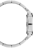 Buy Shop Daniel Wellington Iconic Link Black Dial Silver Steel Strap Watch For Women - DW00100208 USA Online