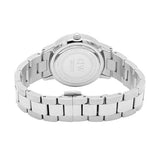 Buy Shop Daniel Wellington Iconic Link Black Dial Silver Steel Strap Watch For Women - DW00100342 USA Online
