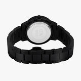 Buy Shop Daniel Wellington Iconic Link Ceramic Black Dial Black Steel Strap Watch For Women - DW00100414 USA Online