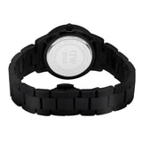 Buy Shop Daniel Wellington Iconic Link Ceramic Black Dial Black Steel Strap Watch For Women - DW00100414 USA Online