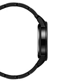 Buy Shop Daniel Wellington Iconic Link Ceramic Black Dial Black Steel Strap Watch For Women - DW00100414 USA Online