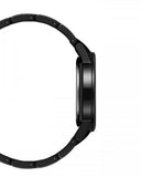 Buy Shop Daniel Wellington Iconic Link Ceramic Black Dial Black Steel Strap Watch For Women - DW00100414 USA Online