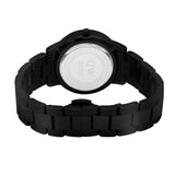 Buy Shop Daniel Wellington Iconic Link Ceramic Black Dial Black Steel Strap Watch For Women - DW00100415 USA Online