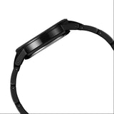 Buy Shop Daniel Wellington Iconic Link Ceramic Black Dial Black Steel Strap Watch For Women - DW00100415 USA Online