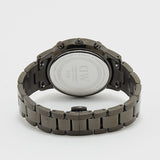 Buy Shop Daniel Wellington Iconic Link Chronograph Grey Dial Grey Steel Strap Watch for Men - DW00100643 USA Online