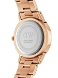 Buy Shop Daniel Wellington Iconic Link Emerald Green Dial Rose Gold Steel Strap Watch For Women - DW00100419 USA Online