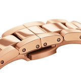 Buy Shop Daniel Wellington Iconic Link Grey Dial Rose Gold Steel Strap Watch For Women - DW00100336 USA Online