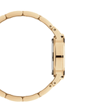 Buy Shop Daniel Wellington Iconic Link Unitone Gold Dial Gold Steel Strap Watch For Women - DW00100403 USA Online