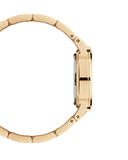 Buy Shop Daniel Wellington Iconic Link Unitone Gold Dial Gold Steel Strap Watch For Women - DW00100403 USA Online