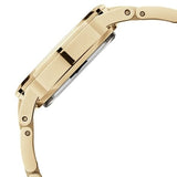 Buy Shop Daniel Wellington Iconic Link Unitone Gold Dial Gold Steel Strap Watch For Women - DW00100403 USA Online