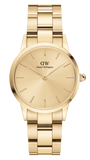 Buy Shop Daniel Wellington Iconic Link Unitone Gold Dial Gold Steel Strap Watch For Women - DW00100403 USA Online