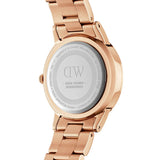 Buy Shop Daniel Wellington Iconic Link Unitone Rose Gold Dial Rose Gold Steel Strap Watch For Women - DW00100401 USA Online