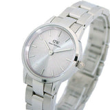 Buy Shop Daniel Wellington Iconic Link Unitone Silver Dial Silver Steel Strap Watch For Women - DW00100402 USA Online