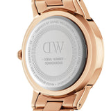 Buy Shop Daniel Wellington Iconic Link White Dial Gold Steel Strap Watch For Men - DW00100343 USA Online