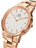 Buy Shop Daniel Wellington Iconic Link White Dial Gold Steel Strap Watch For Men - DW00100343 USA Online