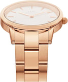 Buy Shop Daniel Wellington Iconic Link White Dial Rose Gold Steel Strap Watch For Women - DW00100209 USA Online