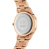 Buy Shop Daniel Wellington Iconic Link White Dial Rose Gold Steel Strap Watch for Women - DW00100213 USA Online