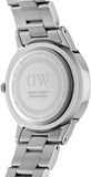 Buy Shop Daniel Wellington Iconic Link White Dial Silver Steel Strap Watch for Women - DW00100203 USA Online
