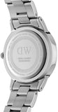 Buy Shop Daniel Wellington Iconic Link White Dial Silver Steel Strap Watch For Women - DW00100207 USA Online