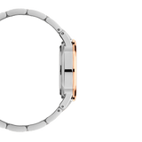 Buy Shop Daniel Wellington Iconic Link White Dial Two Tone Steel Strap Watch For Women - DW00100358 USA Online