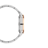 Buy Shop Daniel Wellington Iconic Link White Dial Two Tone Steel Strap Watch For Women - DW00100358 USA Online