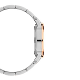 Buy Shop Daniel Wellington Iconic Link White Dial Two Tone Steel Strap Watch For Women - DW00100359 USA Online