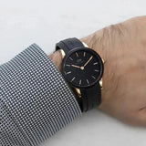 Buy Shop Daniel Wellington Iconic Motion Black Dial Black Rubber Strap Watch For Men - DW00100425 USA Online
