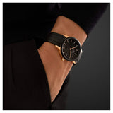 Buy Shop Daniel Wellington Iconic Motion Black Dial Black Rubber Strap Watch For Men - DW00100425 USA Online