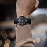 Buy Shop Daniel Wellington Iconic Motion Black Dial Black Rubber Strap Watch For Men - DW00100425 USA Online