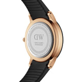 Buy Shop Daniel Wellington Iconic Motion Black Dial Black Rubber Strap Watch For Men - DW00100425 USA Online